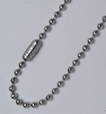 5x2mm Oval Ball Chain Clasp 304 Stainless Steel Q10 Per Pkg