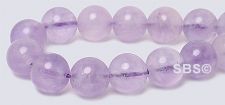 Cape Amethyst Gemstone Beads - 8mm Round