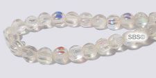 Czech 5mm Melon Beads - Crystal AB