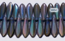 Czech 5x16 Dagger - SAPPHIRE CELSIAN