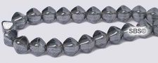 Czech 6x6 Diamond Beads - Montana Luster