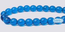 Czech 6mm Round Beads - Capri