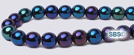 Czech Glass Beads - 6mm Round