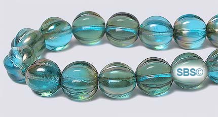 Czech Glass Beads - Melons