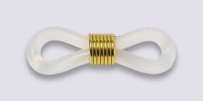 Eye Glass Holders - Gold Plate - 1 pair