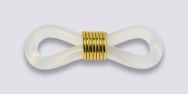 Eye Glass Holders - Gold Plate - 12 pair