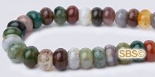 Fancy Jasper Beads - 6mm Rondelle