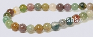 Fancy Jasper Gemstone Beads - 4.5mm Round
