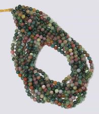 Fancy Jasper Beads - 6mm (round) 10 strands A Grade