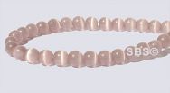 4mm Cats Eye Beads - LAVENDER AA- Grade