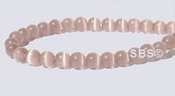 4mm Cats Eye Beads - LAVENDER AA- Grade