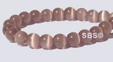 6mm Round Cats Eye Beads - LAVENDER "AA"  Grade