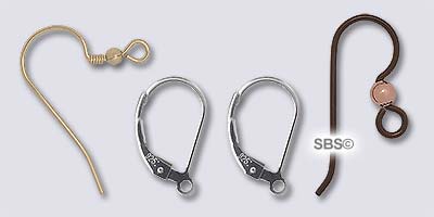 French Ear Wires and Leverbacks