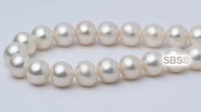 Fresh Water Pearl 6mm "Semi-Round" -  White - A Grade