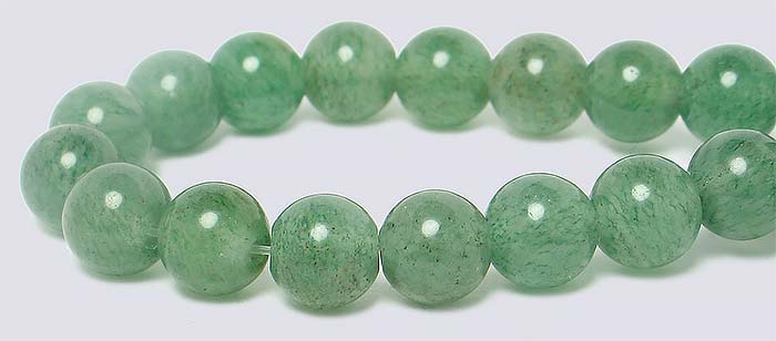 Green Aventurine Elastic Bracelet - 6mm & 8mm Beads