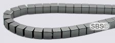 Hematite Beads 3x3 Cube (non-magnetic)