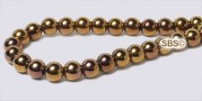Hematite Beads 8x8 Double Cone (non-magnetic)