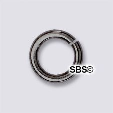 TierraCast 7mm Round Jumpring 16 gauge "Black" (50)