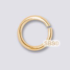 TierraCast 7mm Round Jumpring 19 gauge "Gold Plate" (50)