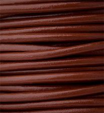 Leather Round Cord (2mm) "Brown"