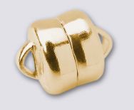 6mm MAG-LOK Magnetic Clasp - GOLD FILLED - 1 set