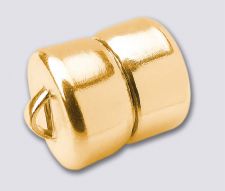 8mm MAG-LOK Magnetic Jewelry Clasp - Gold Plated - 1 set