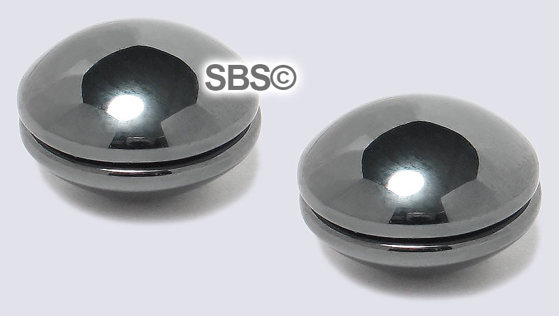 Magnetic Hematite Earrings