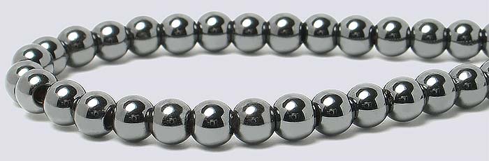 Magnetic Beads Hematite 12mm Round