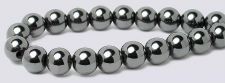Magnetic Beads Hematite 5mm Round AAA Grade