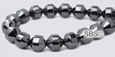 Magnetic Beads Hematite 6mm Double Cone AAA Grade