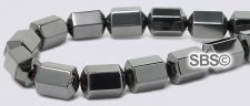 Magnetic Beads Hematite 6x8 18-Face AAA Grade