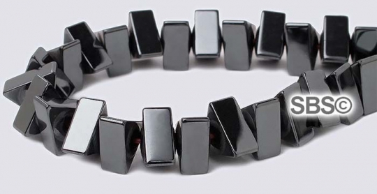 Magnetic Beads Hematite 7x7 Triangle AAA Grade