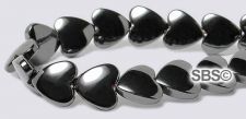 Magnetic Beads Hematite 8mm Heart AAA Grade