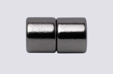 6mm x 5mm Magnetic Tube/Cylinder Clasps Hematite Color (1)