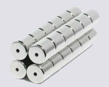 6mm Magnetic Clasp Converter (12 sets) Silver Plate (Convert your