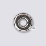 Alloy 4mm Heishi White Brass (100 grams)