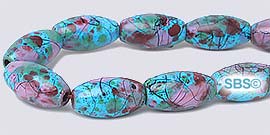 Magnetic Hematite Beads - Picasso