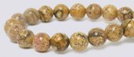 Picture Jasper Gemstone Beads - 6mm Round
