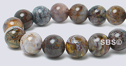 Pietersite Gemstone Beads