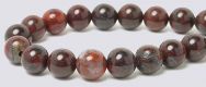 Poppy Jasper Gemstone Beads - 6mm Round