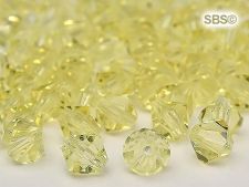 Preciosa Crystal 6mm Bicone Beads - Jonquil (18) count