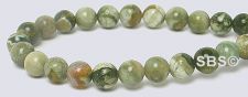 Rhyolite Gemstone Beads - 4mm Round