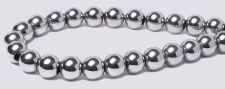 Silver Magnetic Beads - 5mm Round