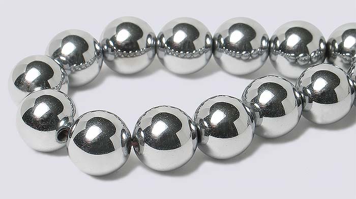 small silver magnetic balls