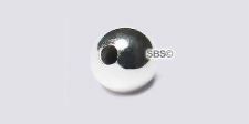 Silver Plate 3mm Round Beads (500)
