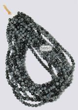 Snowflake Obsidian  Beads - 6mm (round) 10 strands AA Grade