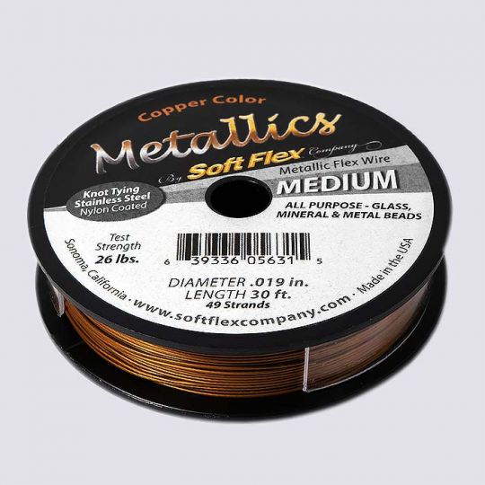 Softflex wire .019 30 feet COPPER Premium Stringing Cord