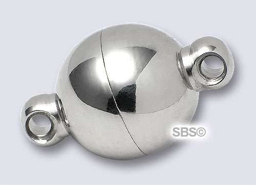 Magnetic ball clasp sale