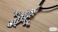Sterling Silver Cross 27mm x 49mm