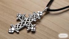 Sterling Silver Cross 27mm x 49mm